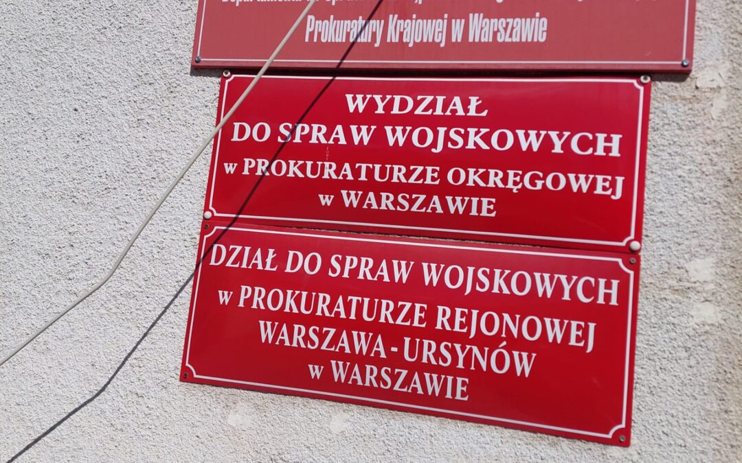 Reprezentacja Klienta w Wojskowym Sądzie Garnizonowym w Warszawie