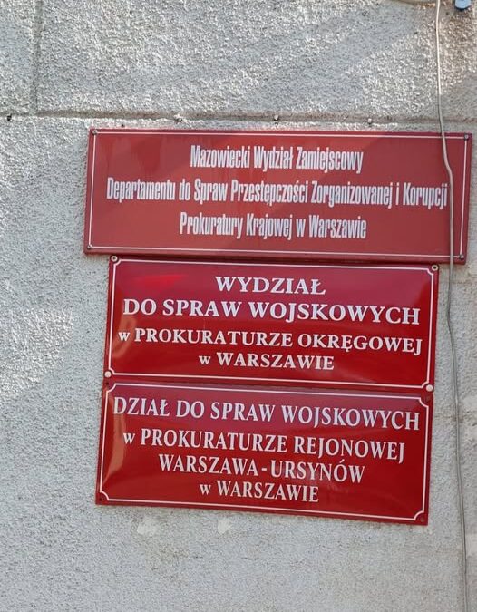 Reprezentacja Klienta przed Wojskowym Sądem Garnizonowym w Warszawie