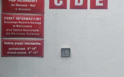 Wyrok łączny w Sądzie Rejonowym dla Warszawy Woli w Warszawie
