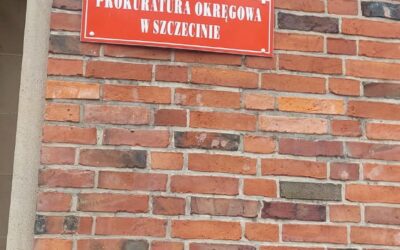 Czynności z Klientem w Prokuraturze Okręgowej
