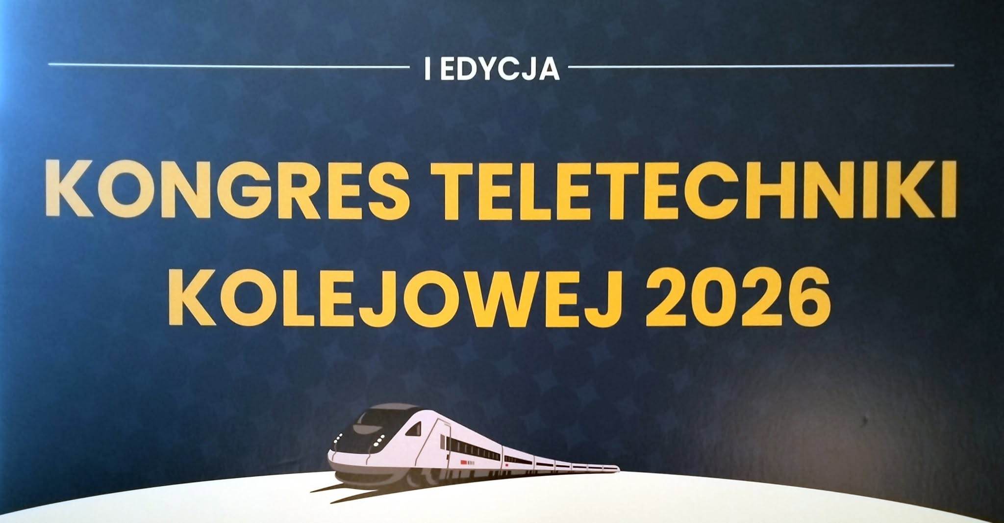 Kongres Teletechniki Kolejowej 2026 plakat